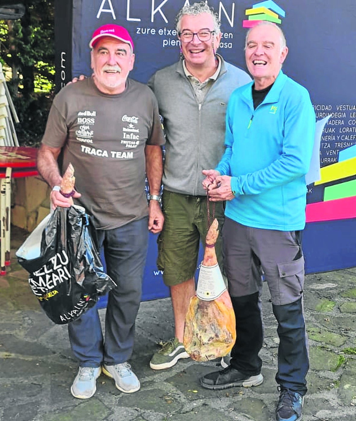 Vencedores de la tirada solidaria de la sección de caza y tiro de Goierri K.E.