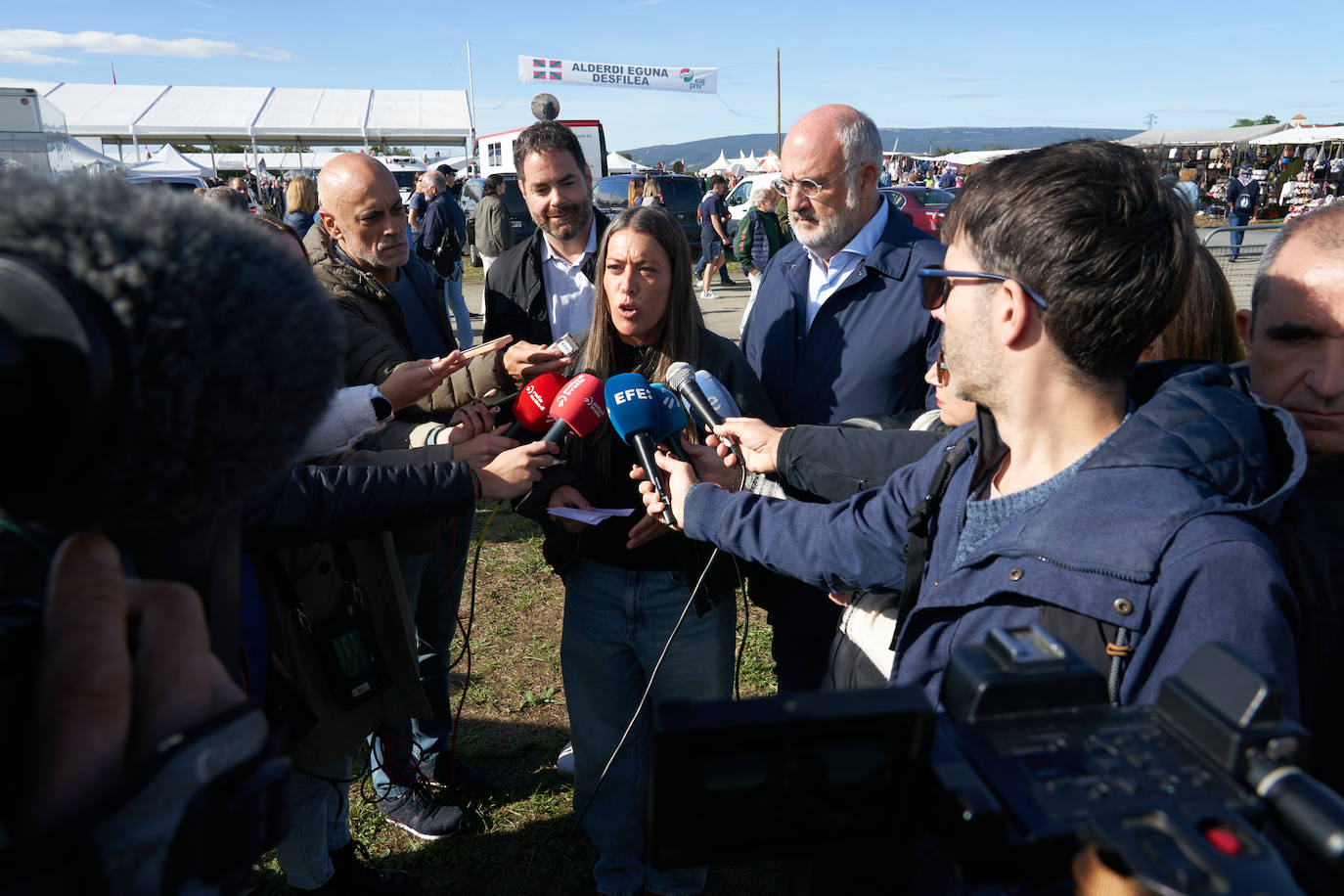 Multitudinario Alderdi Eguna del PNV en Foronda