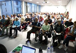 118 socios se dieron cita en la asamble ageneral ordinaria celebrada en Palmera-Montero.
