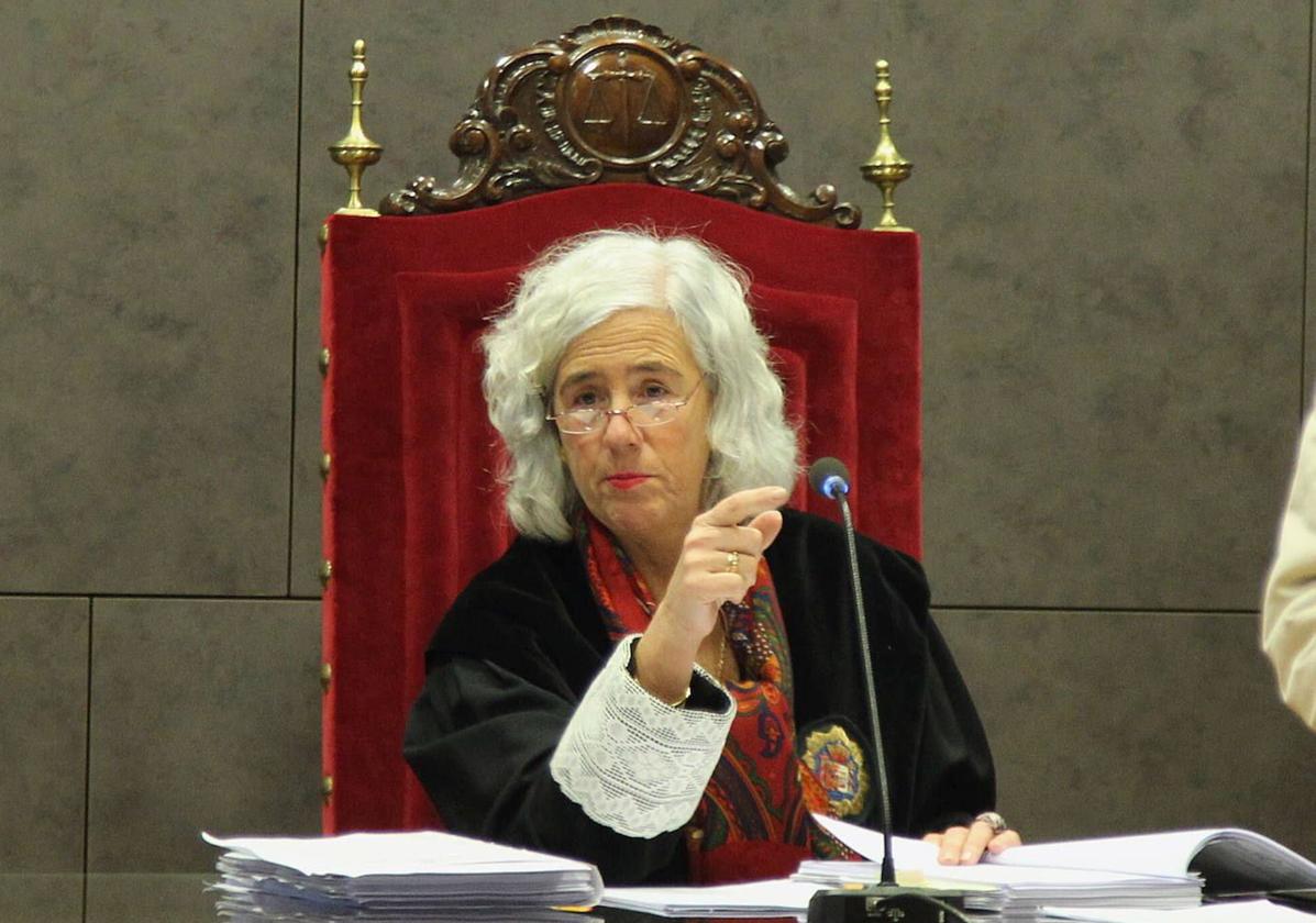 Garbiñe Biurrun, presidenta de la Sala de lo Social del Tribunal Superior de Justicia del País Vasco (TSJPV)