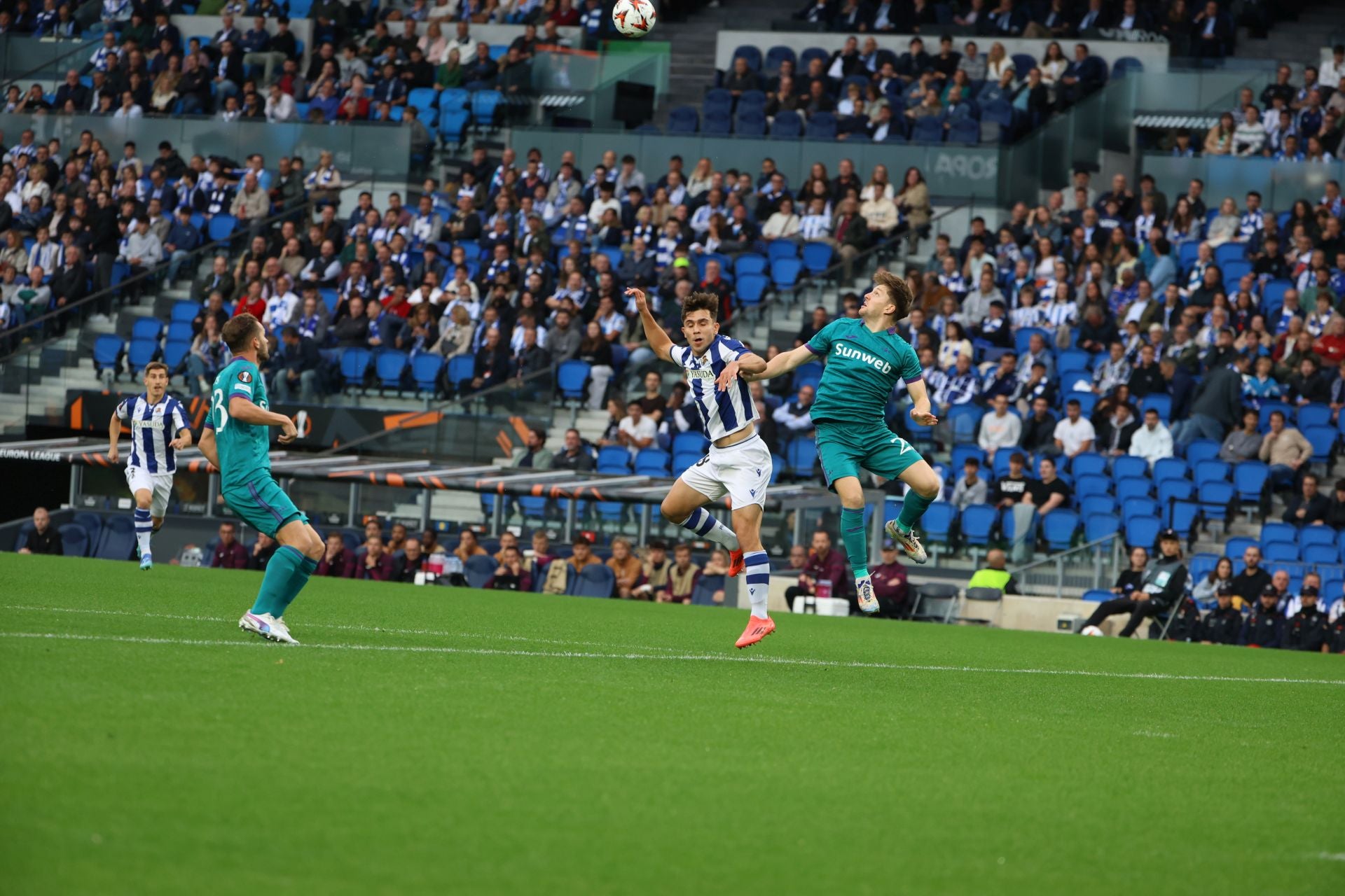 Las imágenes del Real Sociedad - Anderlecht
