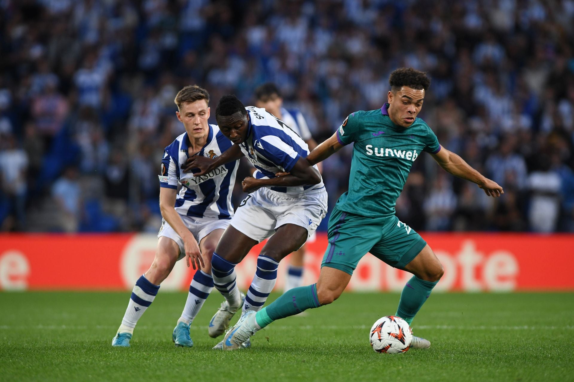 Las imágenes del Real Sociedad - Anderlecht