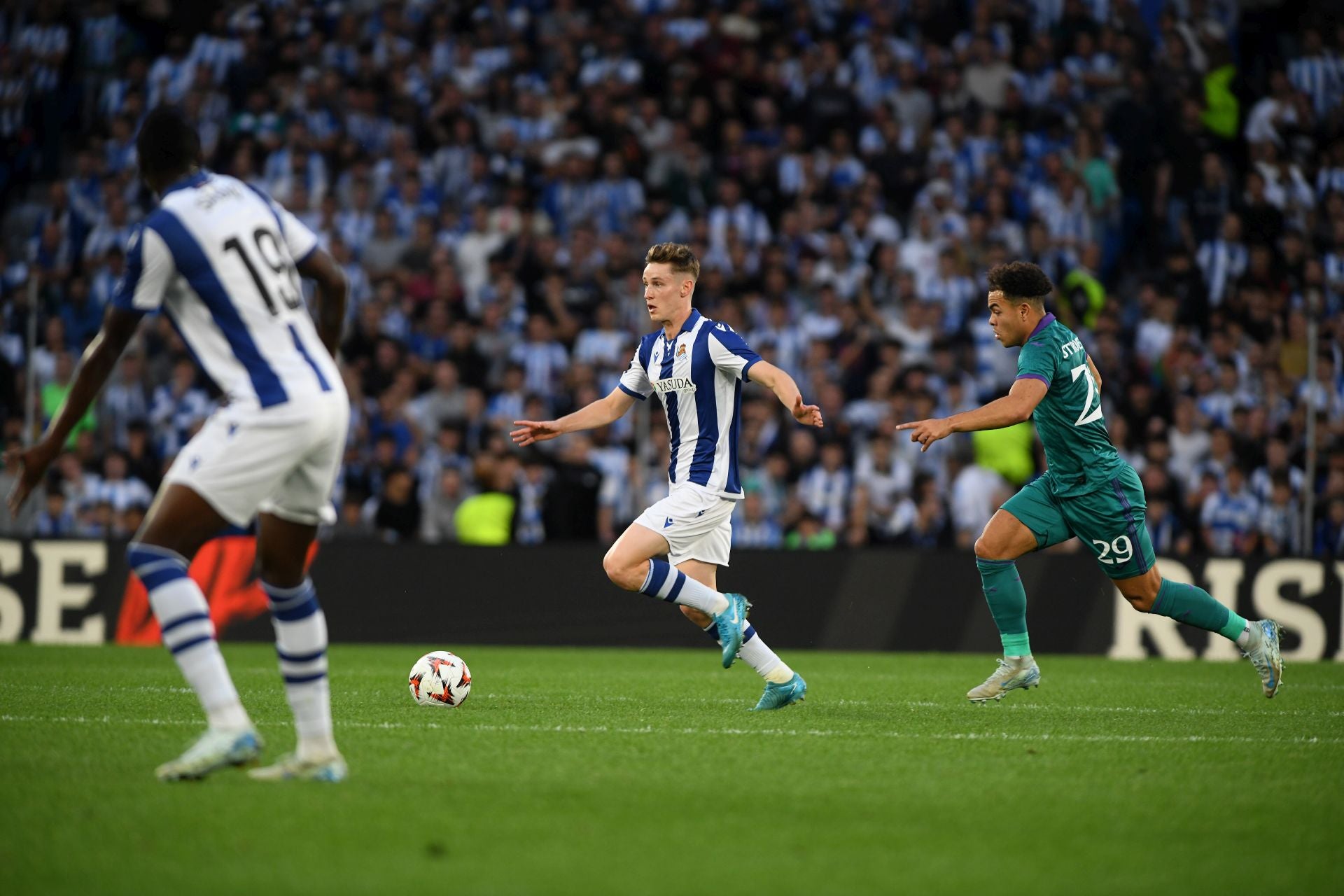 Las imágenes del Real Sociedad - Anderlecht