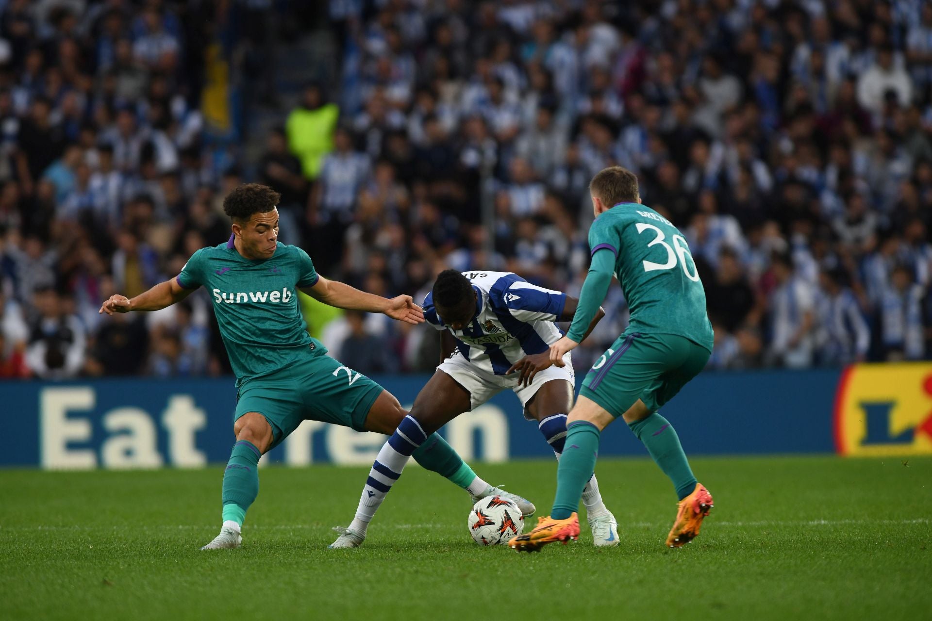 Las imágenes del Real Sociedad - Anderlecht