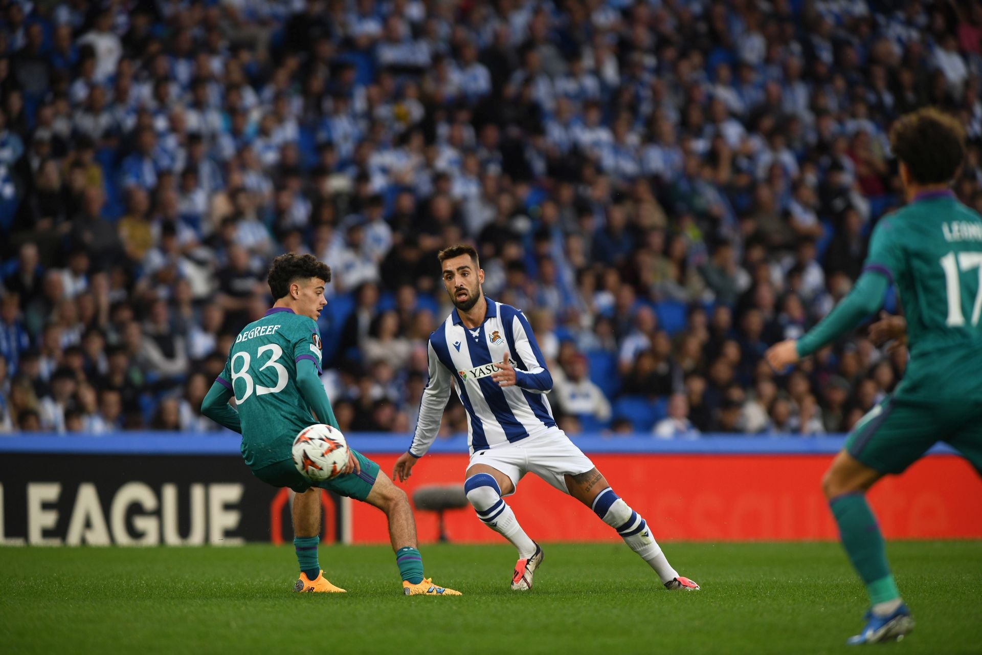 Las imágenes del Real Sociedad - Anderlecht