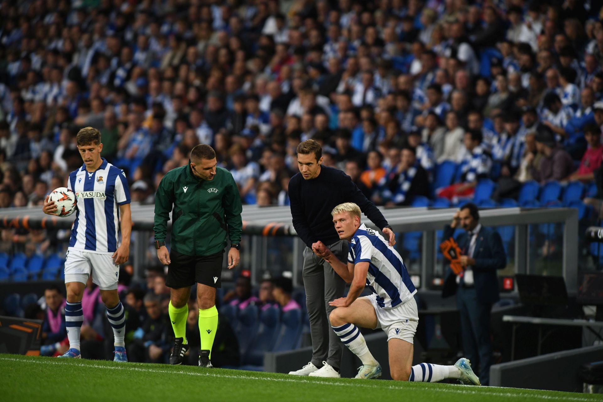 Las imágenes del Real Sociedad - Anderlecht