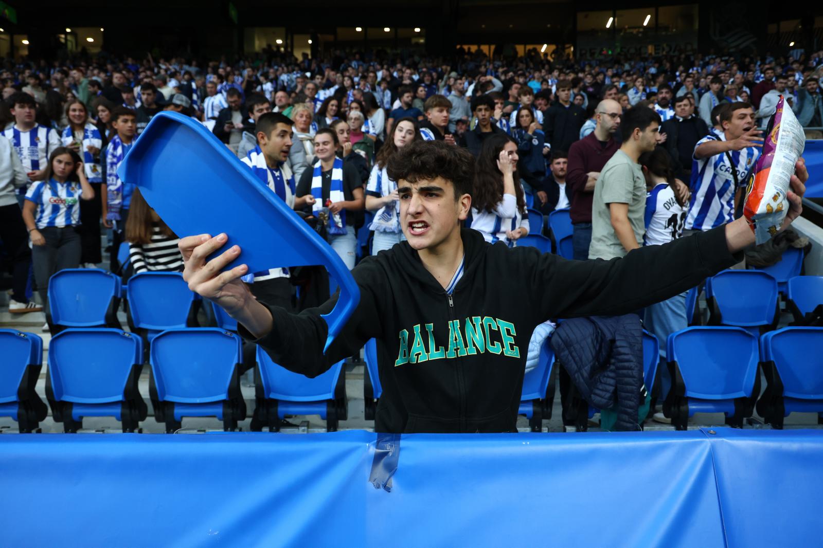 Las imágenes del Real Sociedad - Anderlecht