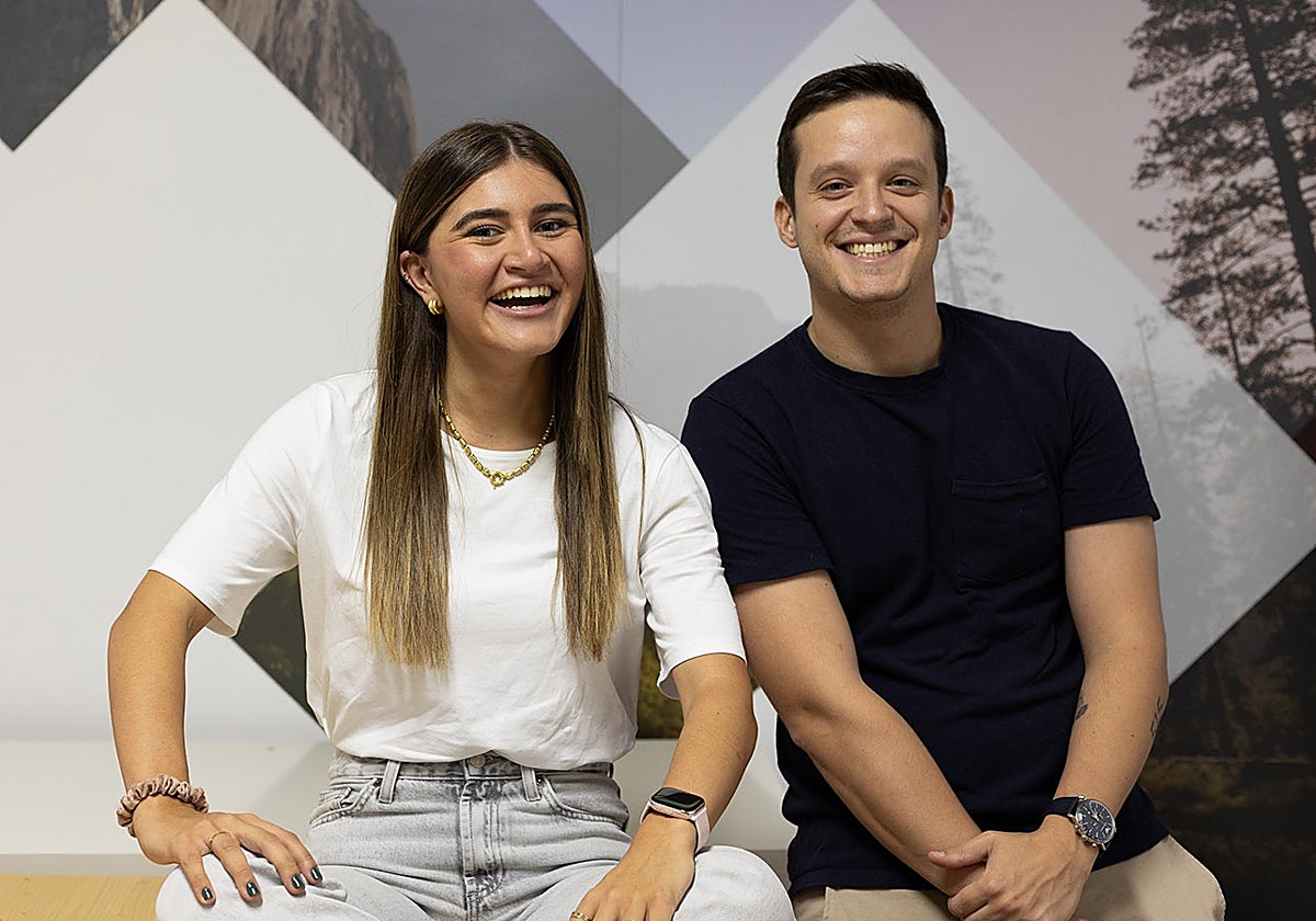Sara Recalde (CEO) y Ricardo Hortelano (CTO) son los cofundadores de Yorsio.