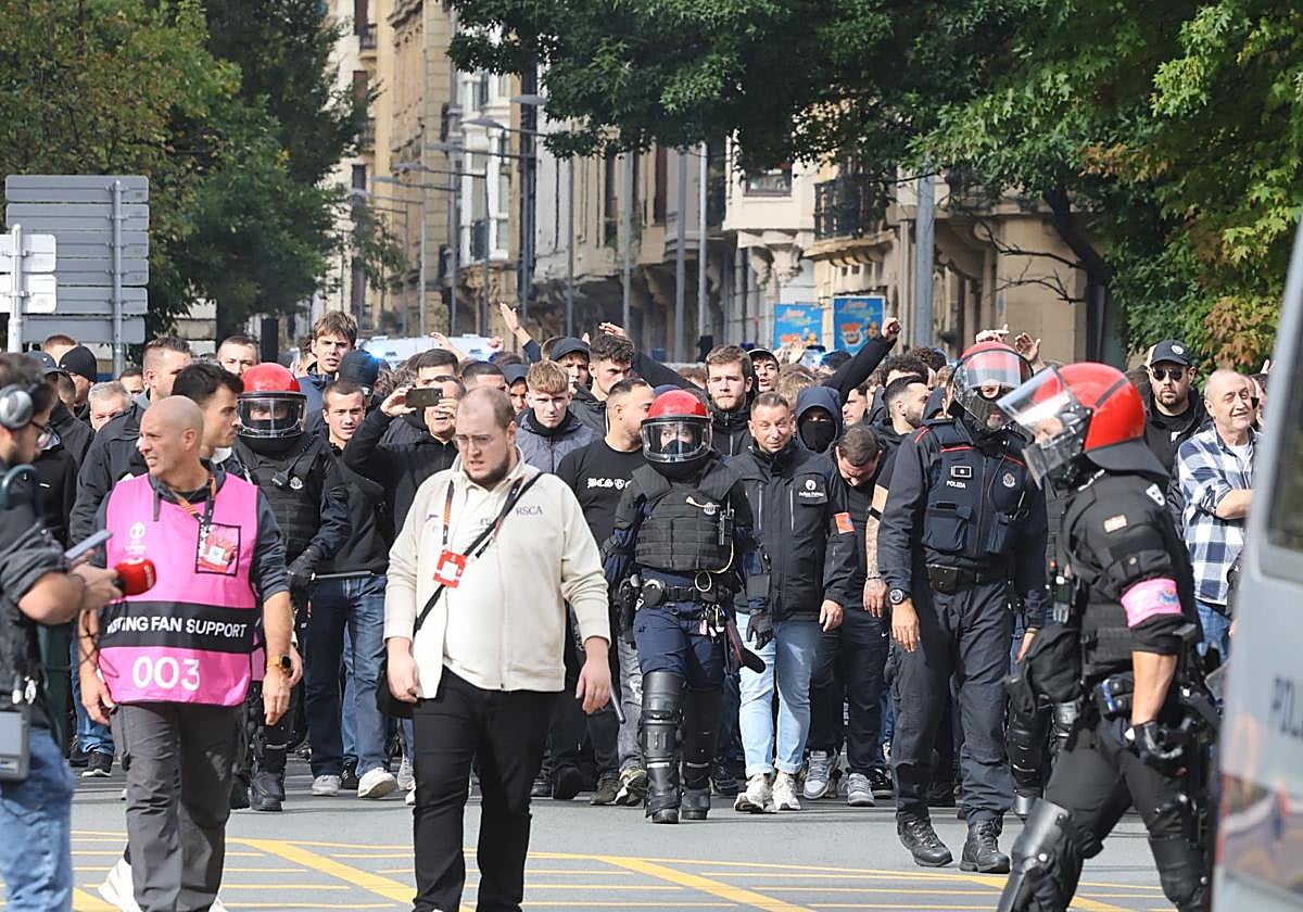 Eneko Goia: «No puede ser que la ciudad se colapse por unos desaprensivos que vienen a intimidar»