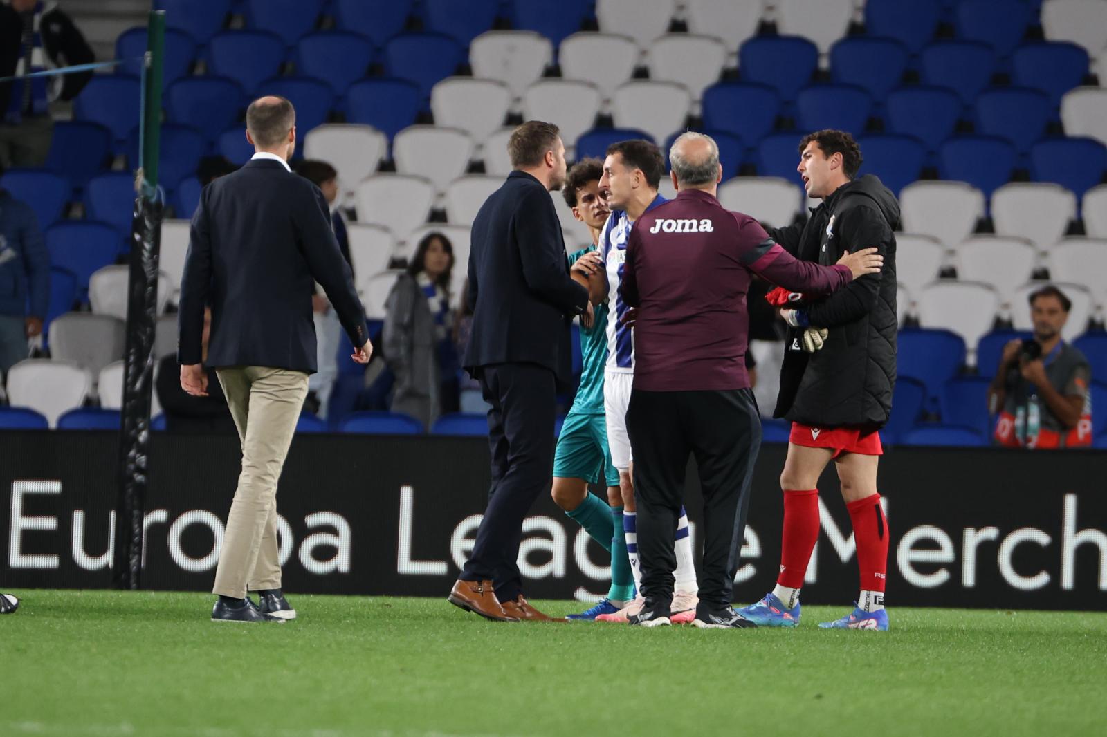 Las imágenes del Real Sociedad - Anderlecht