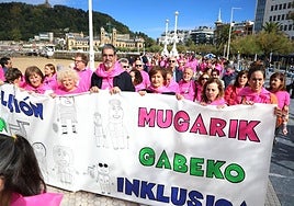 Marea rosa este sábado en apoyo a Aspace.