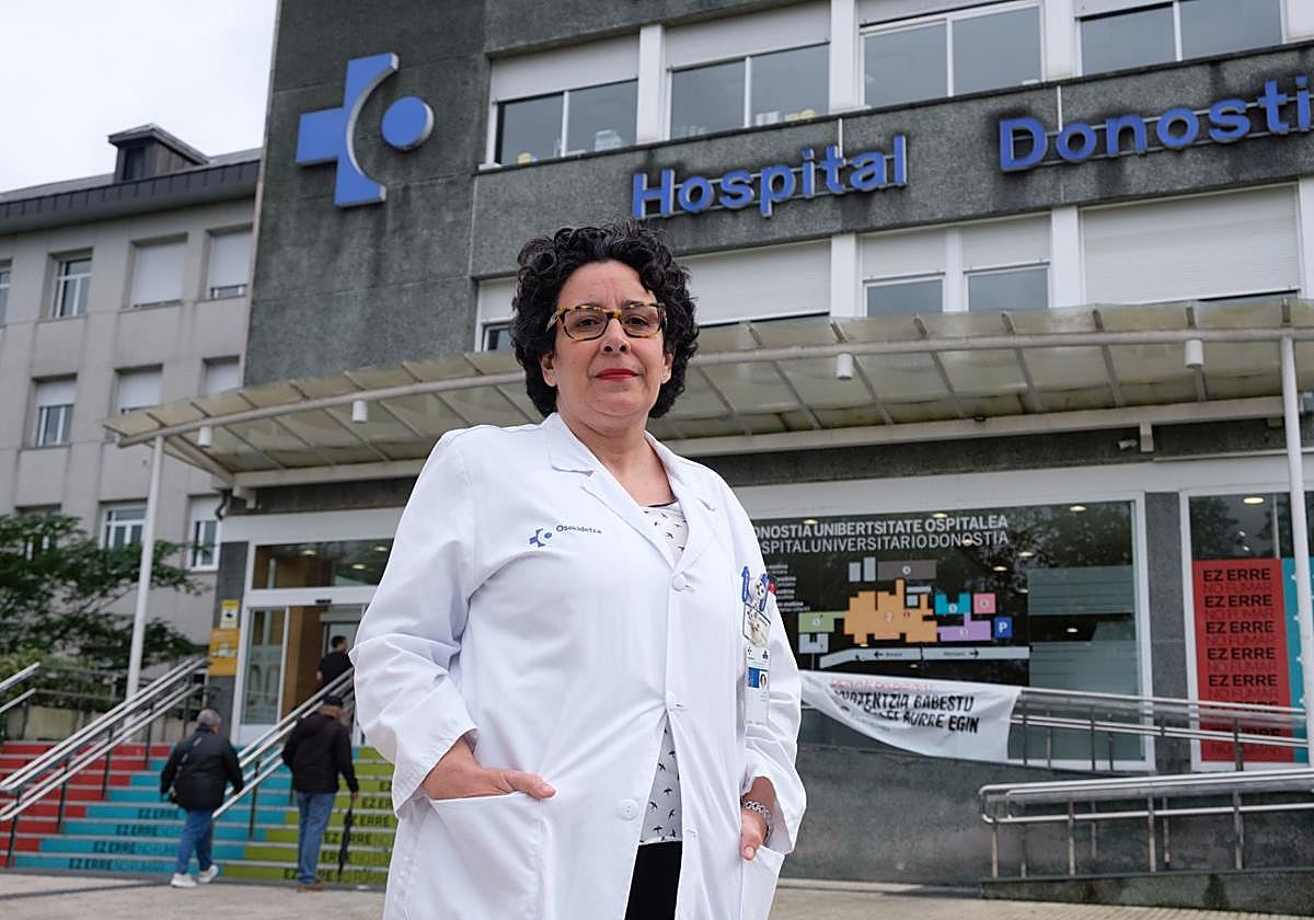 Sara Arévalo, directora médica de la OSI Donostialdea.