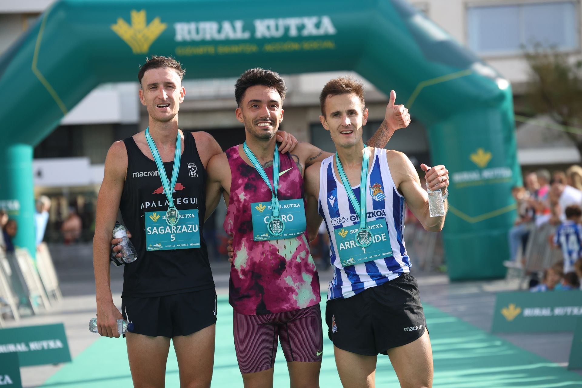 Las imágenes del Media Maratón de San Sebastián