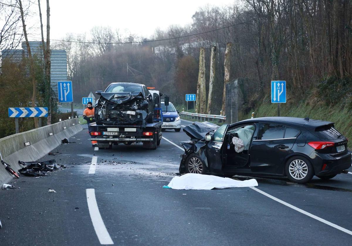 Accidente ocurrido en Gaintxurizketa el pasado enero