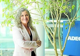 La presidenta de Adegi,