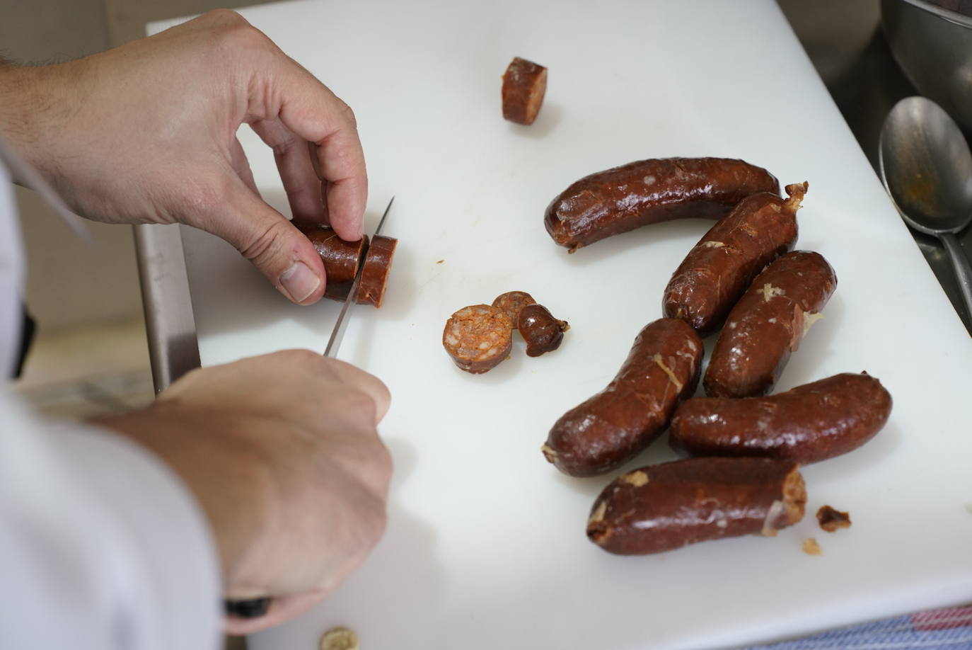 Las imágenes del campeonato mundial de callos en San Sebastian Gastronomika
