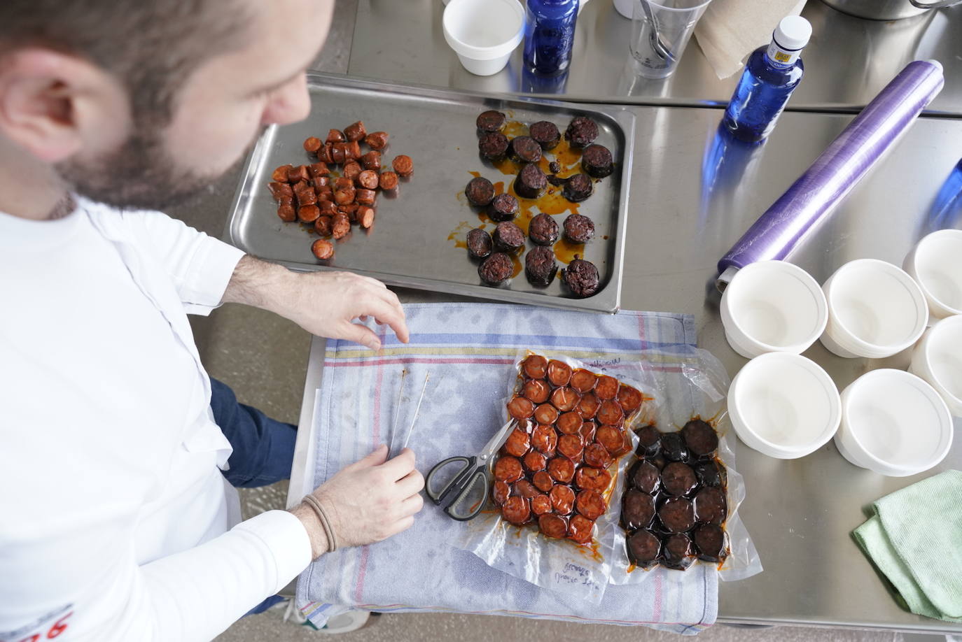 Las imágenes del campeonato mundial de callos en San Sebastian Gastronomika
