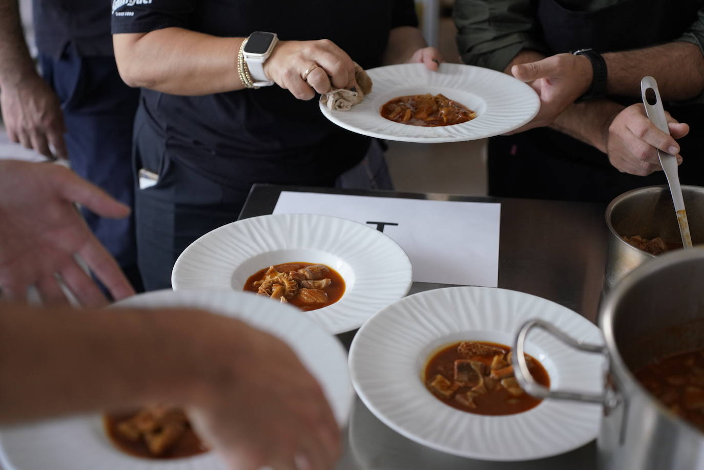 Las imágenes del campeonato mundial de callos en San Sebastian Gastronomika
