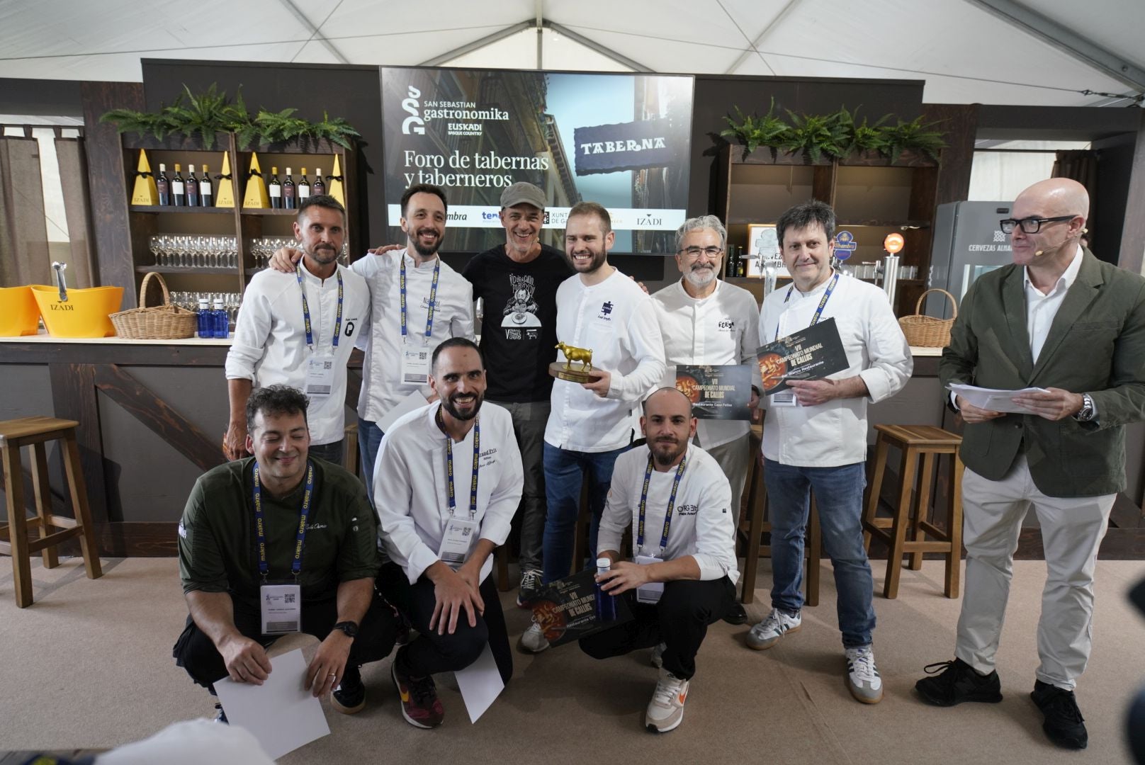 Las imágenes del campeonato mundial de callos en San Sebastian Gastronomika