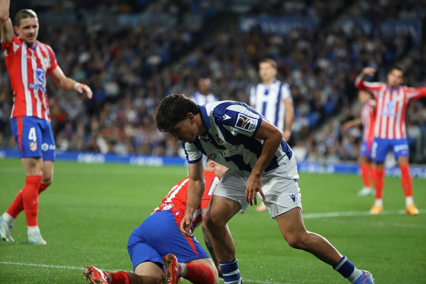 Las mejores imágenes del Real Sociedad - Atlético de Madrid