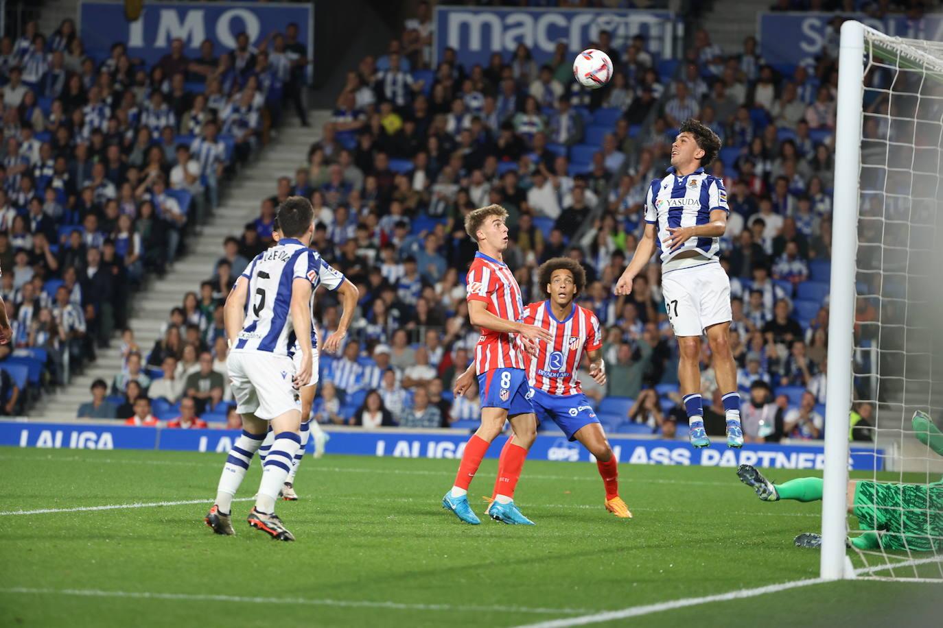Las mejores imágenes del Real Sociedad - Atlético de Madrid