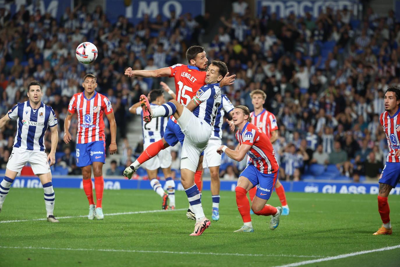 Las mejores imágenes del Real Sociedad - Atlético de Madrid