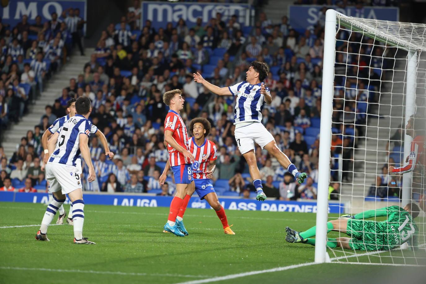 Las mejores imágenes del Real Sociedad - Atlético de Madrid