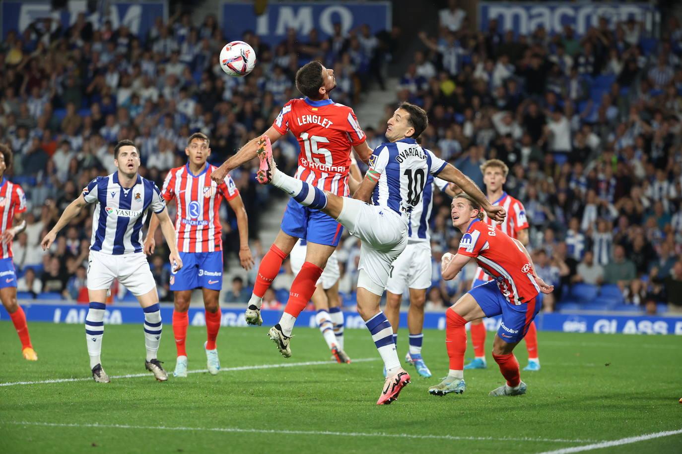 Las mejores imágenes del Real Sociedad - Atlético de Madrid