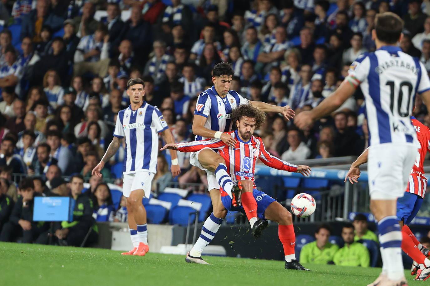 Las mejores imágenes del Real Sociedad - Atlético de Madrid