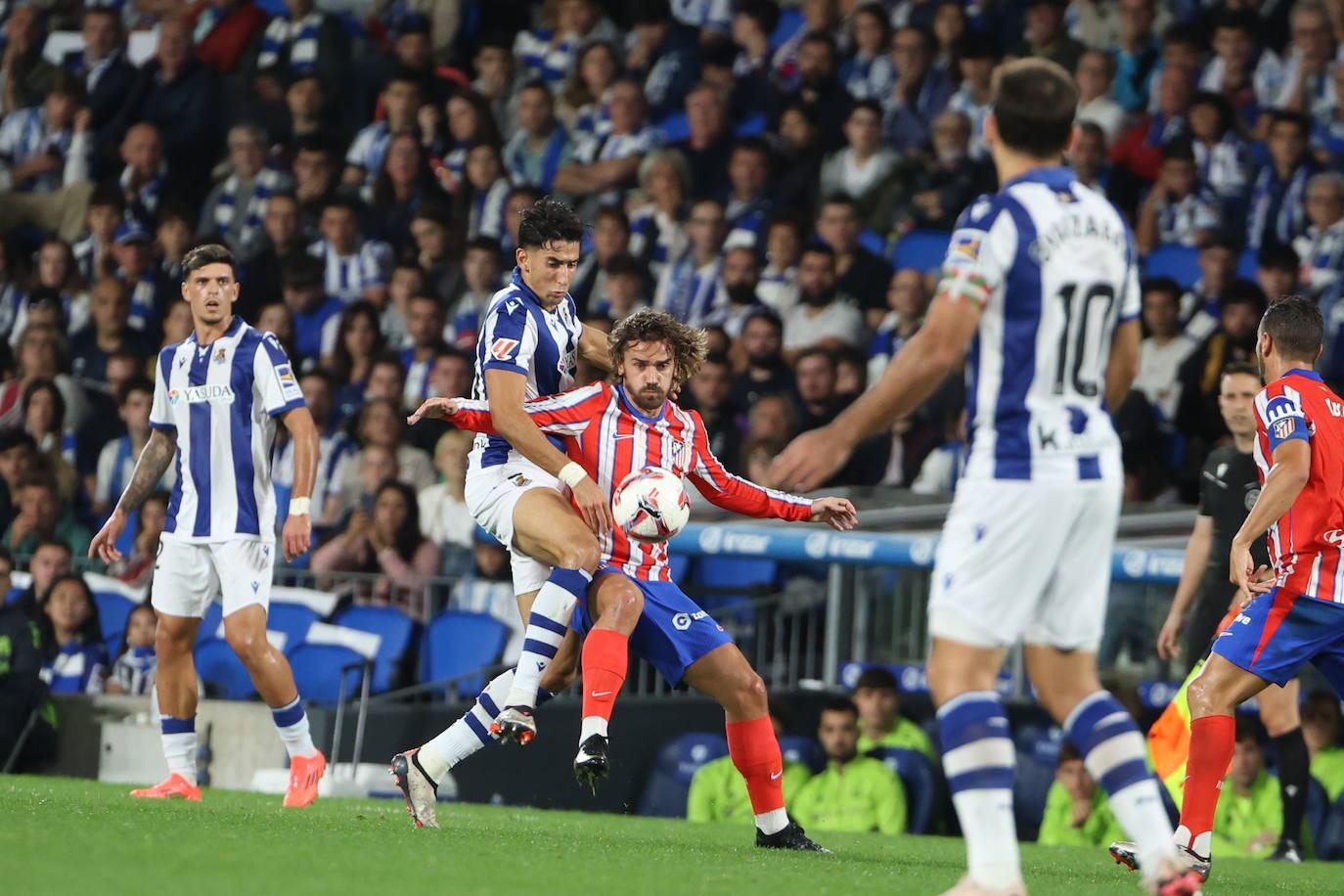 Las mejores imágenes del Real Sociedad - Atlético de Madrid