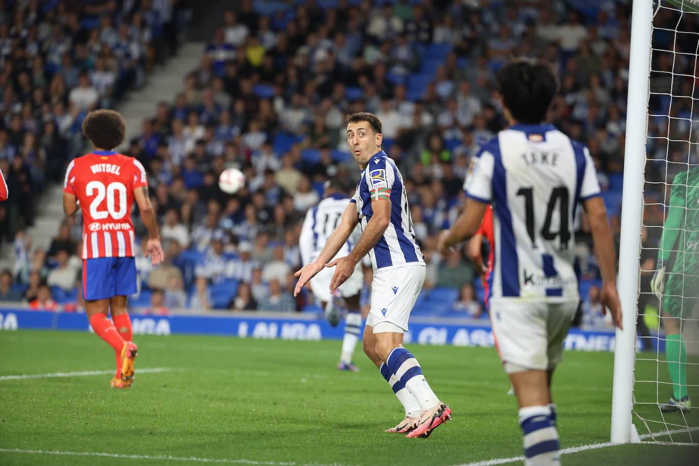 Las mejores imágenes del Real Sociedad - Atlético de Madrid