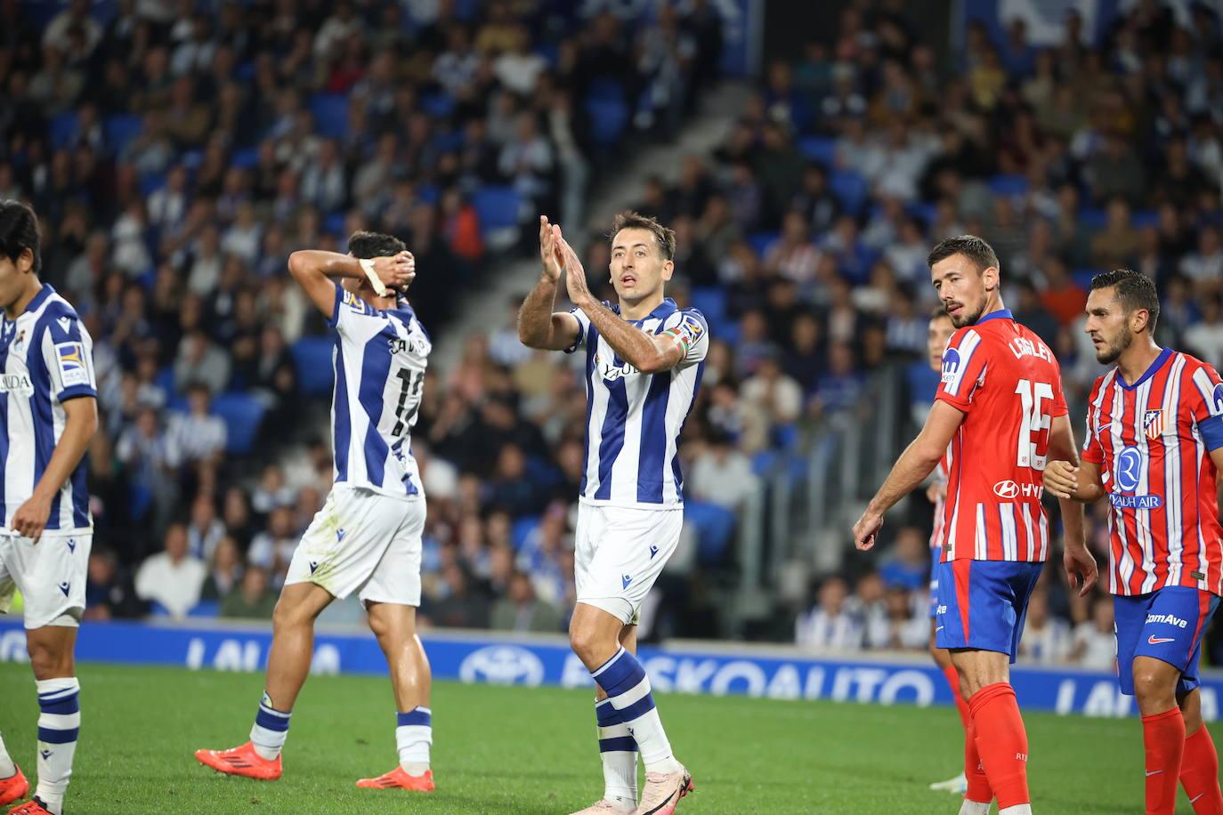 Las mejores imágenes del Real Sociedad - Atlético de Madrid
