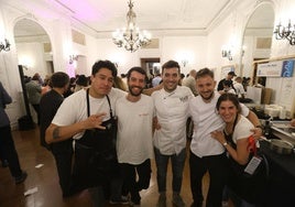 Algunos de los jóvenes cocineros más talentosos de la ciudad fueron protagonistas en la noche de este lunes en el Palacio Miramar.