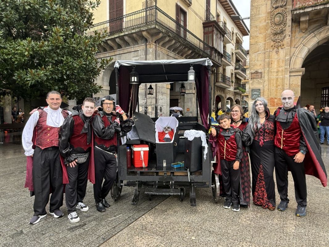 Las monjas de Belorado se escapan a la Bixamon de Rosario oñatiarra