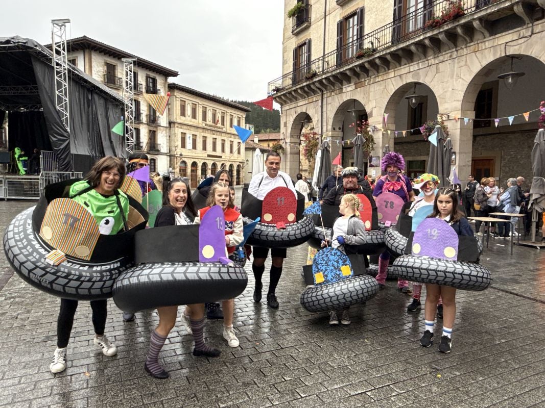 Las monjas de Belorado se escapan a la Bixamon de Rosario oñatiarra