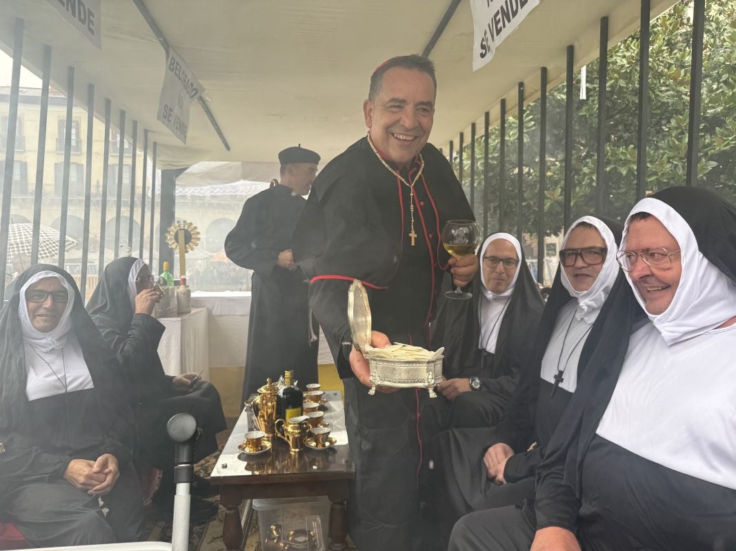 Las monjas de Belorado se escapan a la Bixamon de Rosario oñatiarra