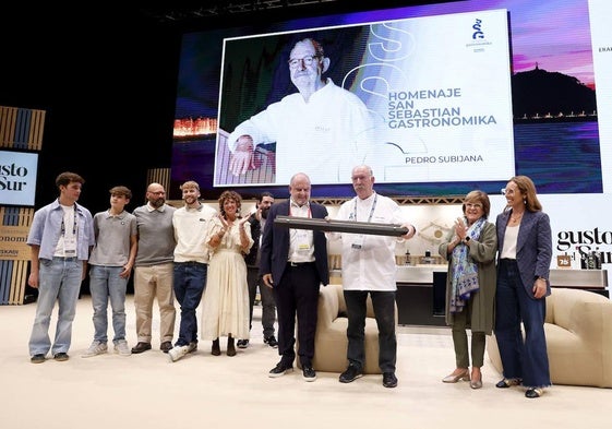 Homenaje a Pedro Subijana para abrir San Sebastian Gastronomika