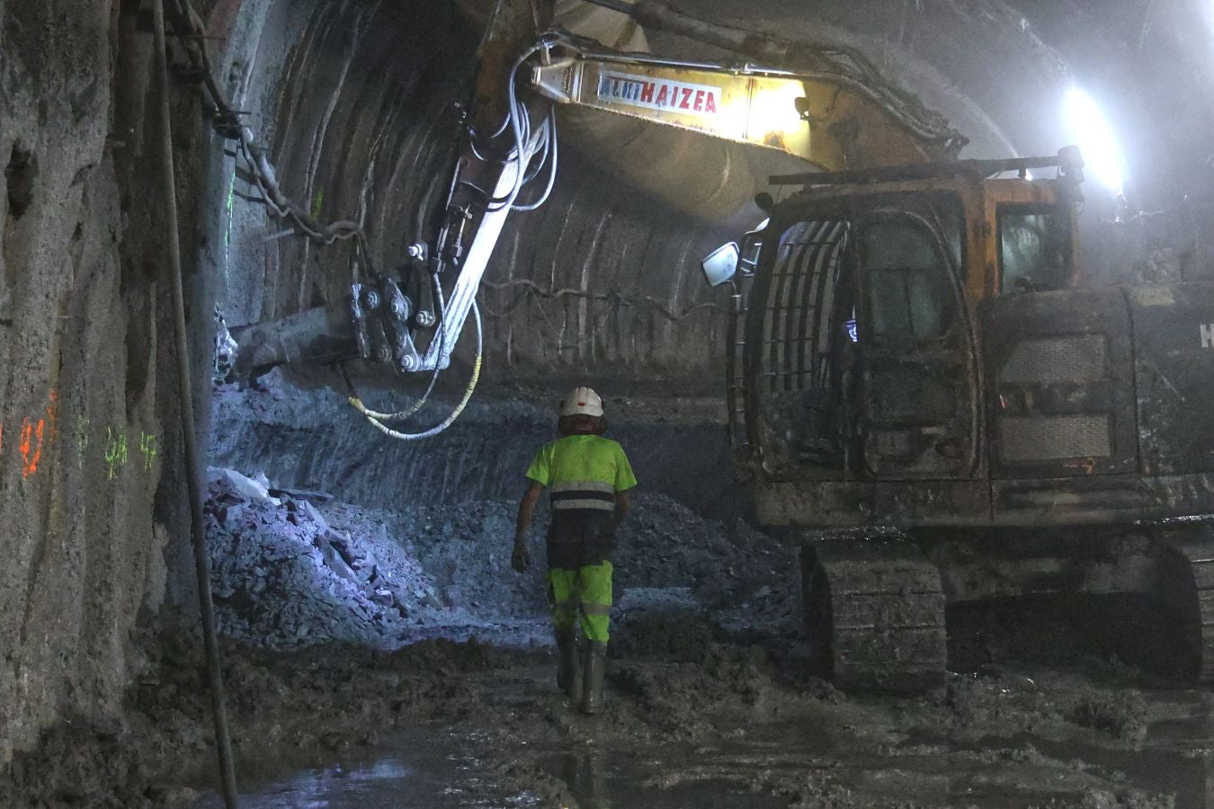 Así avanzan las obras del metro bajo San Sebastián