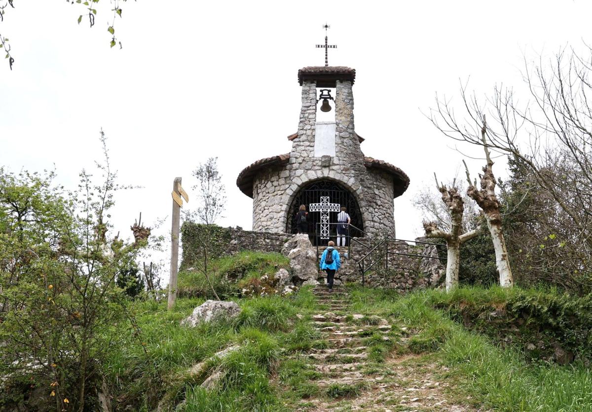 La ermita de Santa Bárbara.