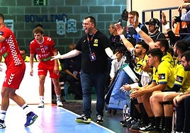 Mozas, en el partido del martes contra el Chrobry Glogow polaco