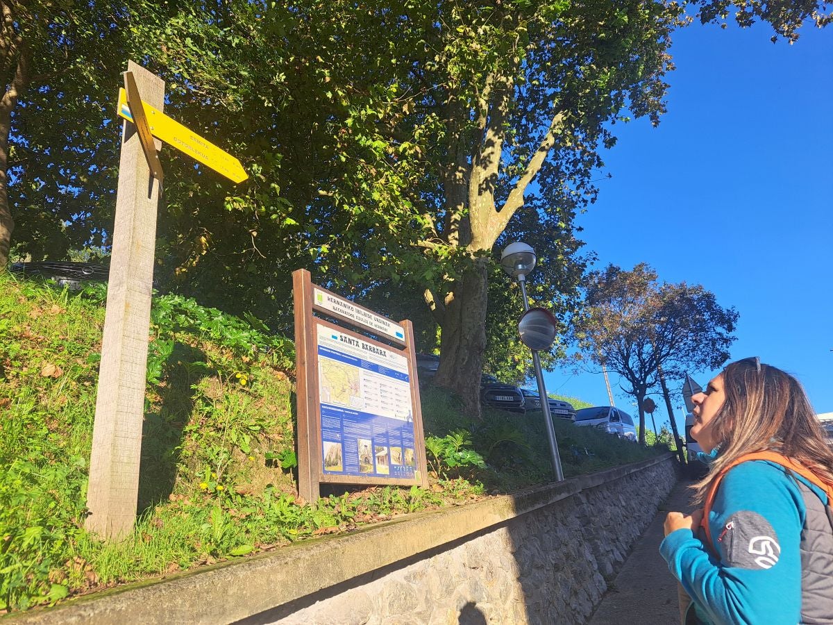 Visitamos Agerreburu, el mirador de Santa Bárbara