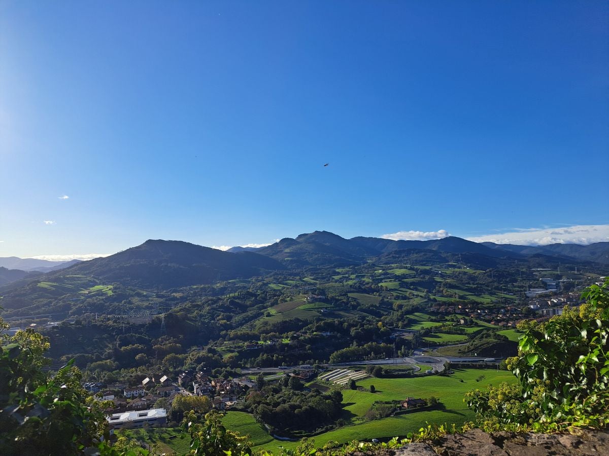 Visitamos Agerreburu, el mirador de Santa Bárbara