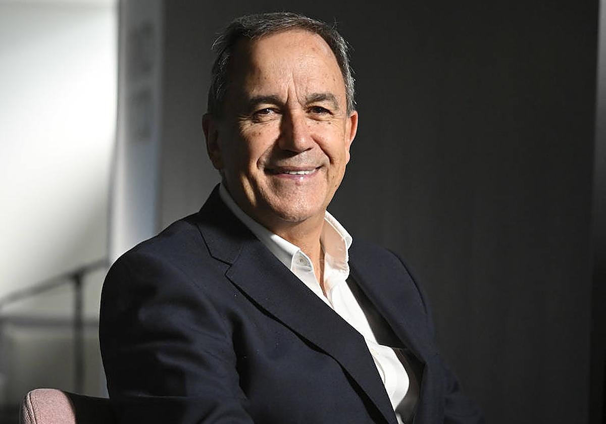 Jorge Arévalo, nuevo articulista de El Diario Vasco, en las instalaciones de DV en Miramon.