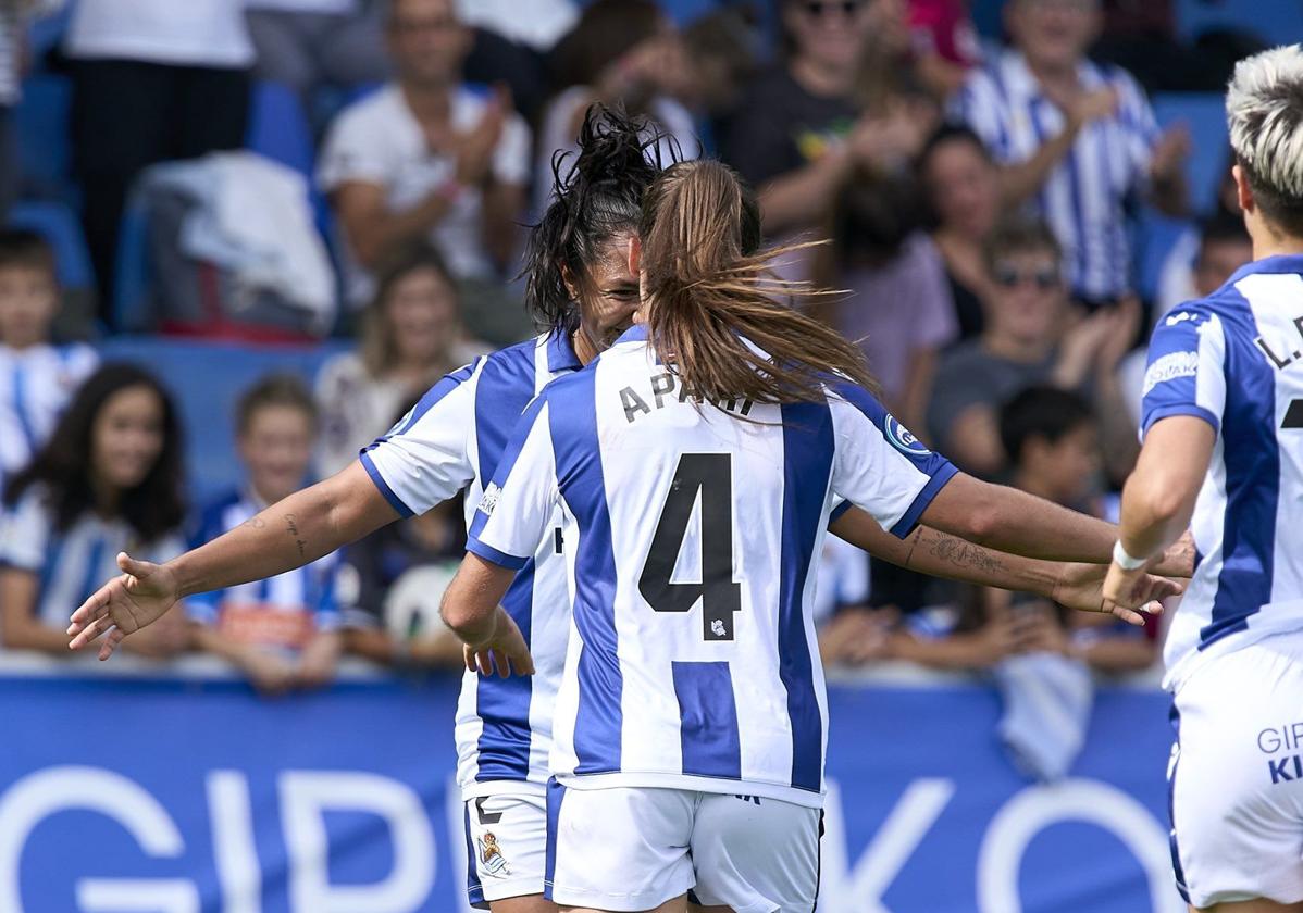 Vanegas celebra su gol ante el Betis.