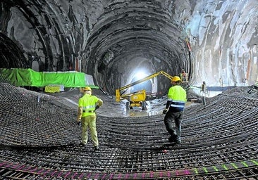 Los 350.000 m³ de escombros retirados llenarían todo Anoeta