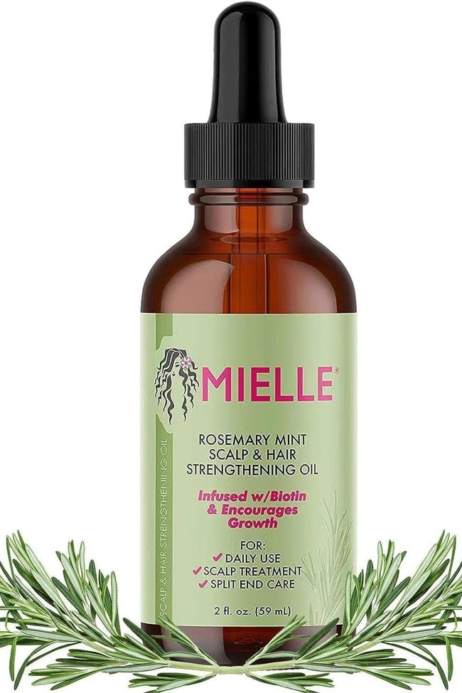 Aceite capilar «Mielle Rosemary Mint Scalp & Hair Strengthening Oil» de Mielle Organics