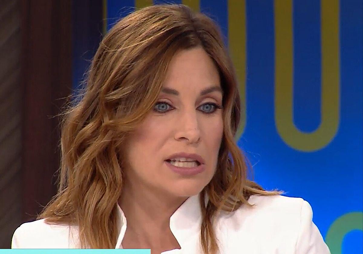 Leire Martínez, durante el programa de ETB.