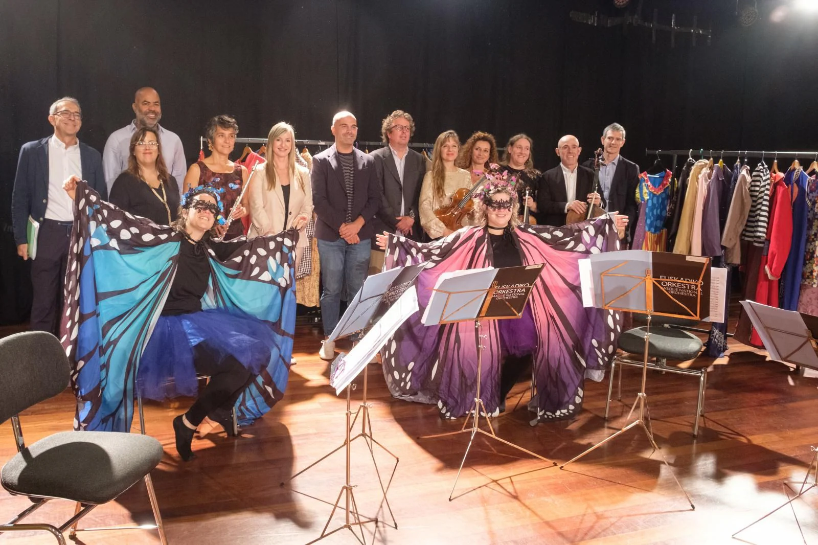 Presentación del programa Musika Gela en Euskadiko Orkestra.