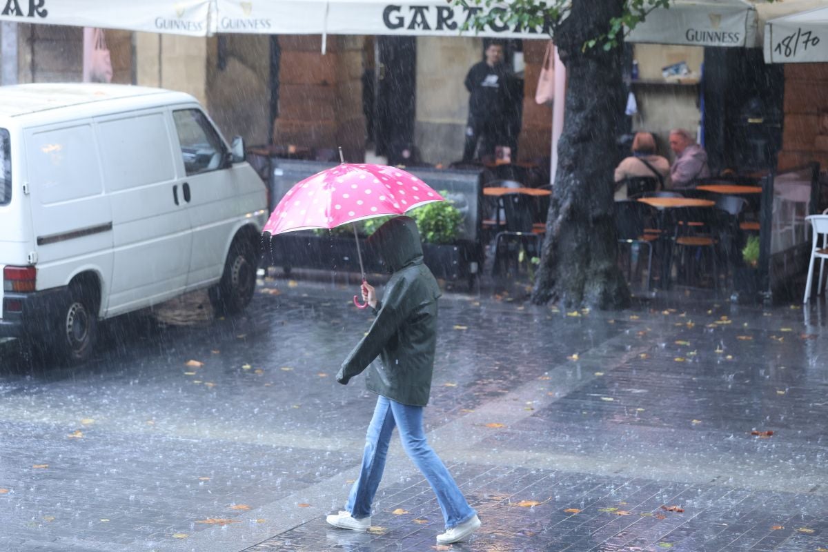 Jornada desapacible en Gipuzkoa