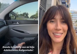 Bárbara Goenaga ha desmentido que vídeo de su hijo sea su hijo.